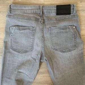 Zara grey skinny jeans
